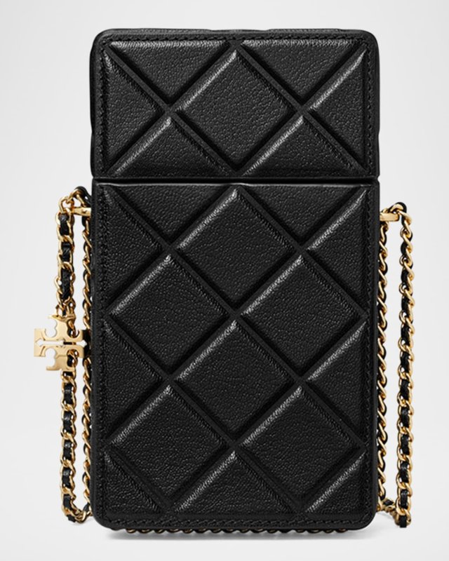 Fleming Flap Leather Phone Crossbody Bag